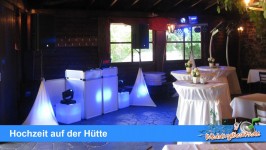 Hochzeit auf der Hütte